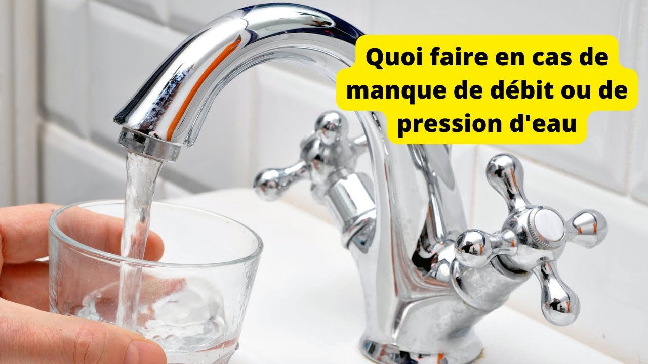 solution to the problem of low water pressure at home/Réservoir à pression