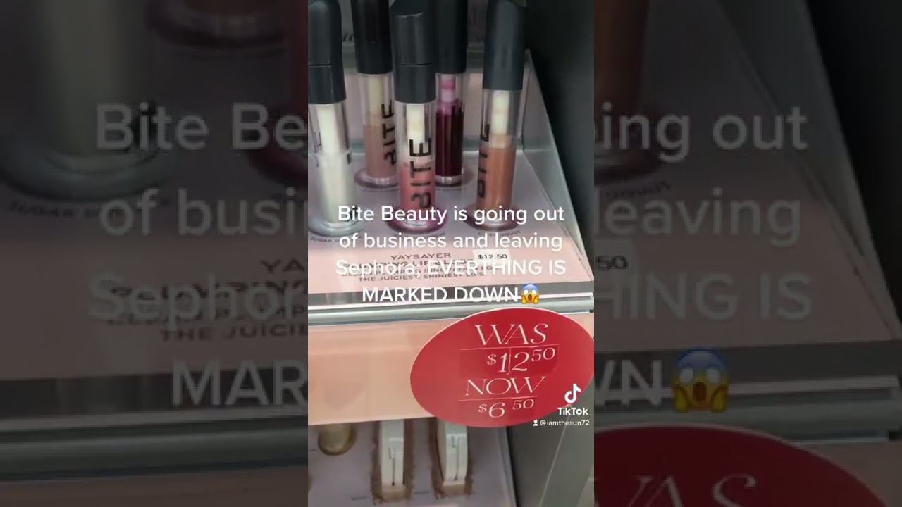 Bye Bite Beauty 😩 EVERYTHING is marked down!! 