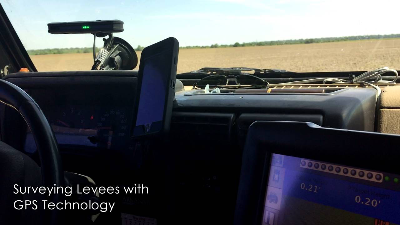 From Riceland Farms: Suveying Levees with GPS Technology
