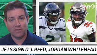 Jets sign CB D.J. Reed, S Jordan Whitehead to bolster defense | SNY NFL Insider | SNY