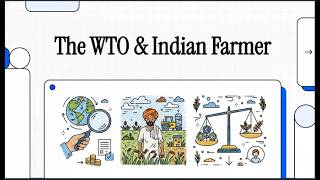 The WTO & Indian Farmer | The Impact of WTO on Indian Agriculture