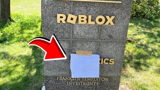 this guy did something insane at roblox hq