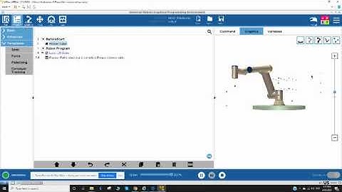 Palletizing using Universal Robot (Group of MCGC)