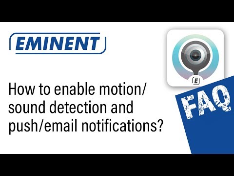 Motion/sound detection and