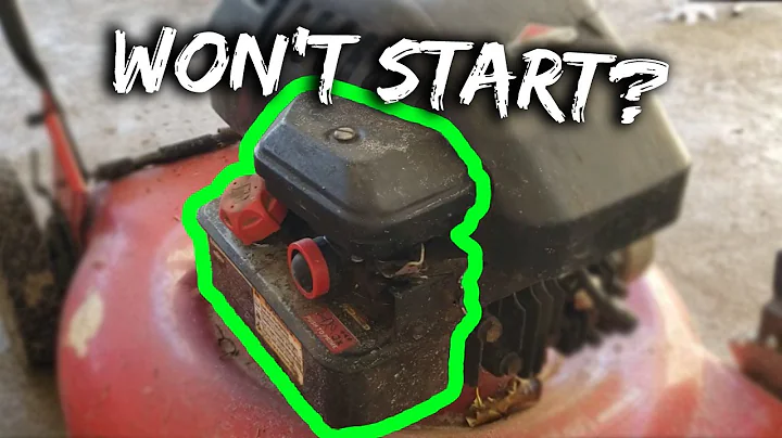 How to clean lawn mower carburetor in under 5 minutes!