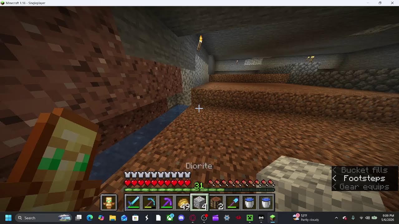 Minecraft Java 1.16 gameplay - YouTube