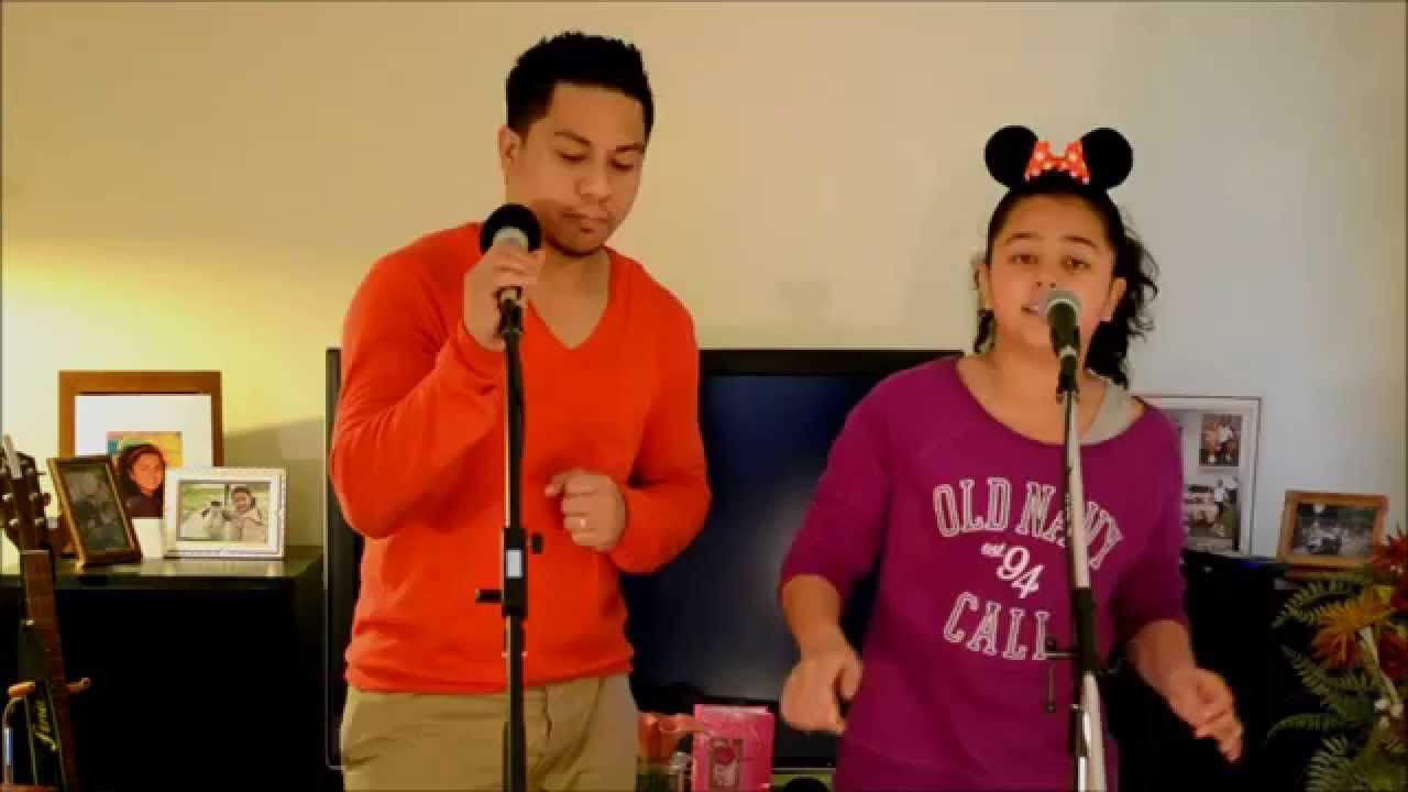 10 yr-old Sierra & Anthony Lusaya Moves Like Jagger by Maroon 5 & Christina Aguilera (Cover)