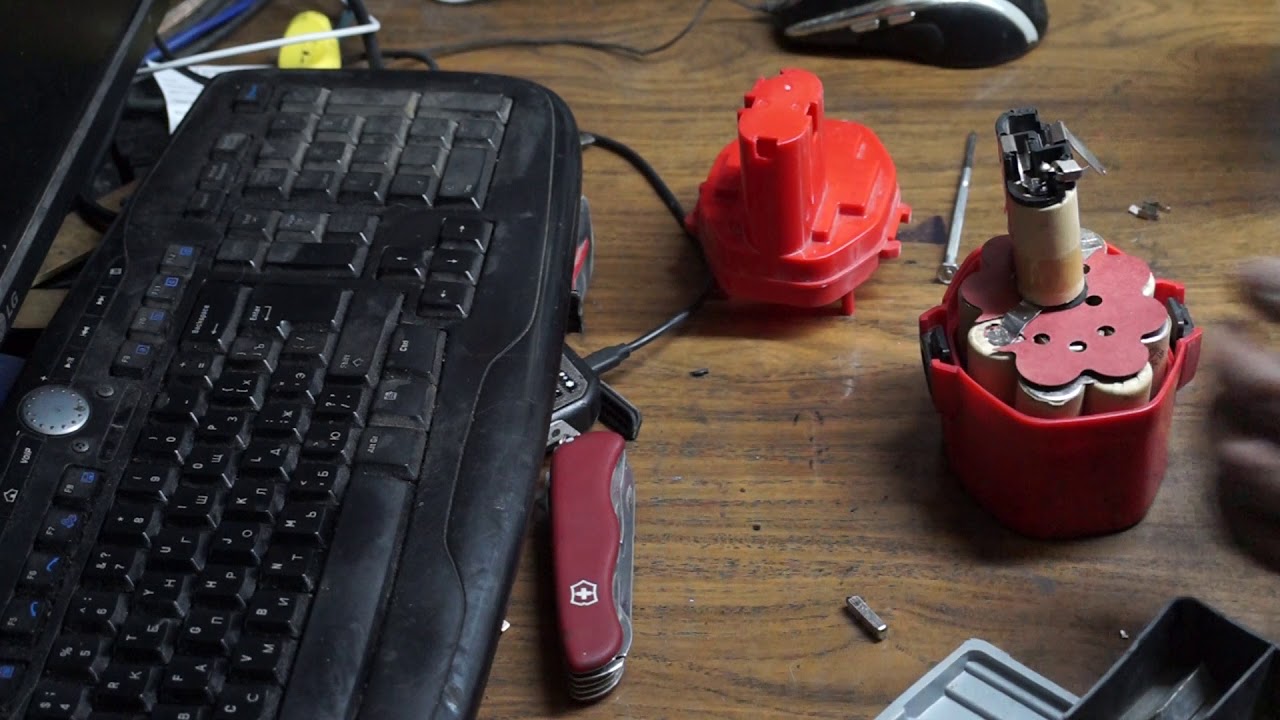 перестал заряжаться аккумулятор шуруповёрта, не беда! - YouTube