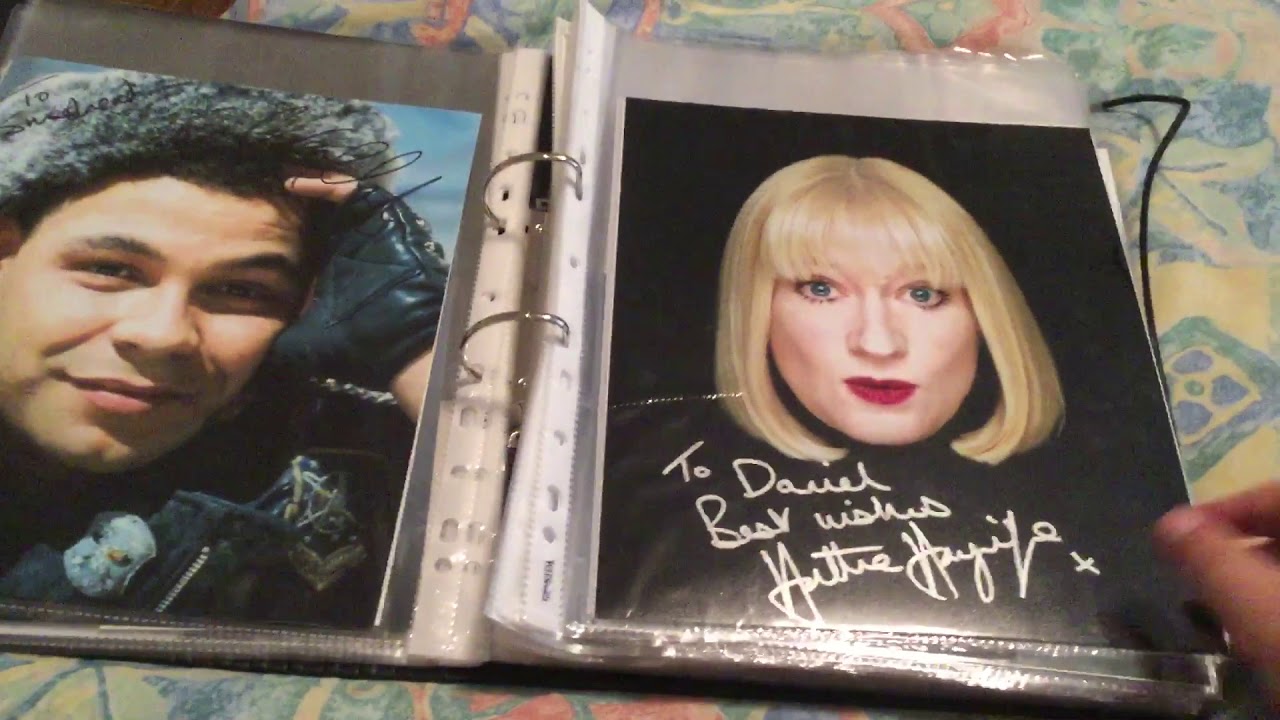 My Red Dwarf autograph collection so far