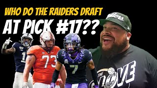 Who should the Raiders draft at #17?!?!