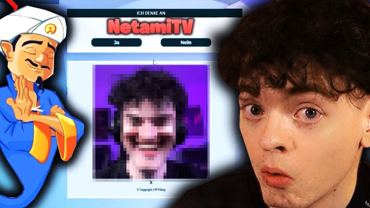 Findet der AKINATOR MICH?! 🤔👨🏻‍🦱