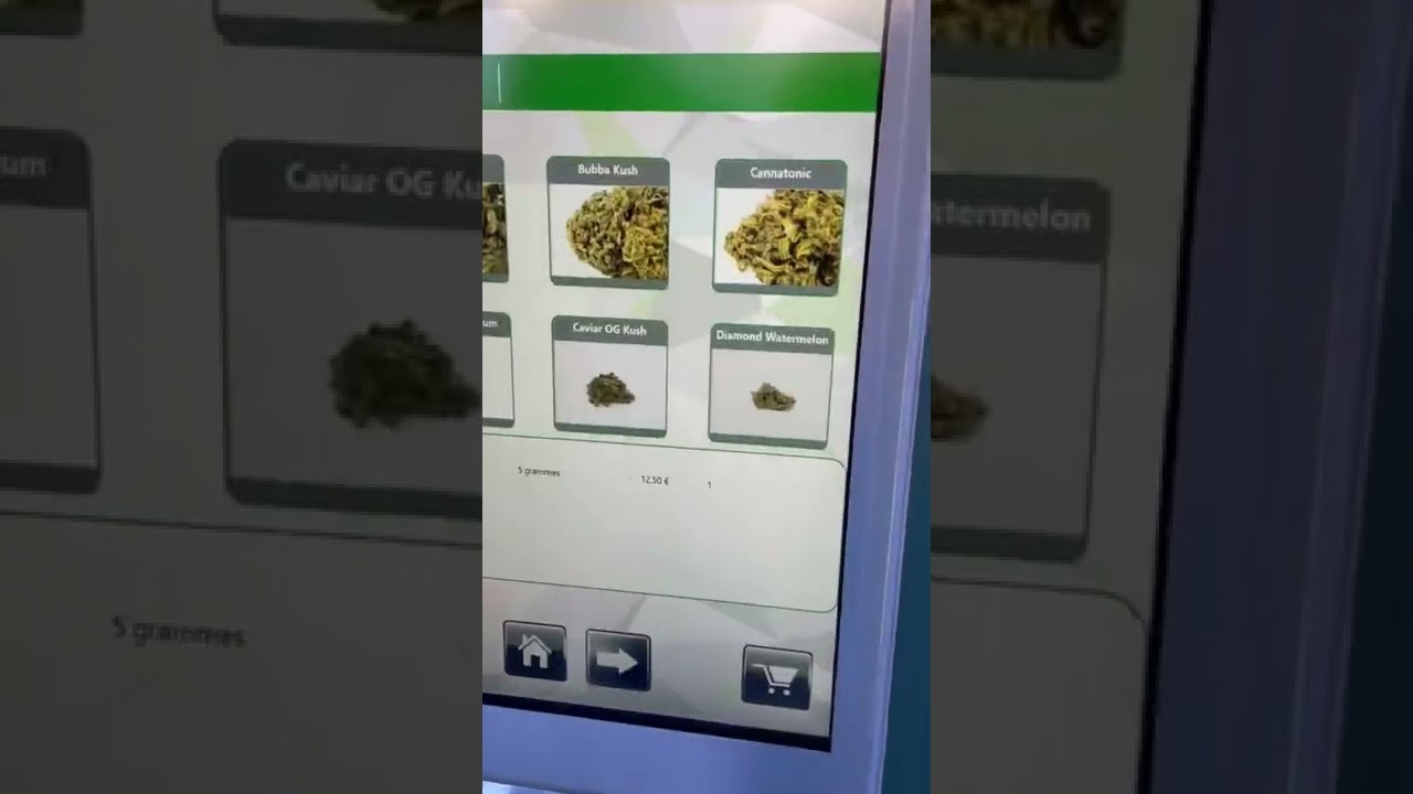 UN DISTRIBUTEUR AUTOMATIQUE DE CBD en France ! 🇫🇷