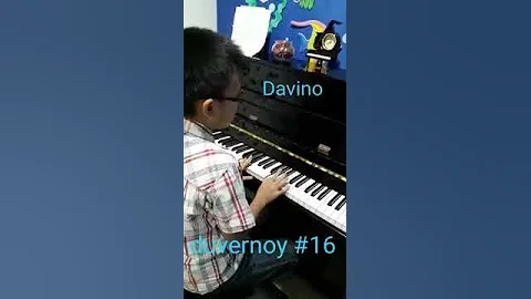 Duvernoy etude 16 - Davino 10th yrs old