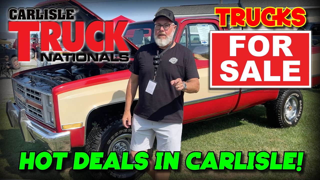 ГРУЗОВИКИ НА ПРОДАЖУ!!! Что продаётся на Carlisle Truck Nationals 2025?