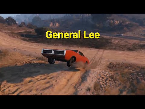 GTA V - General Lee | Johnny Cash - General Lee | Rockstar Editor