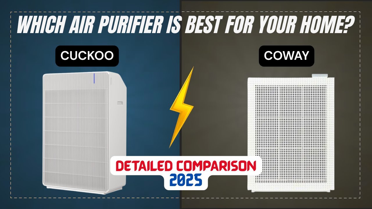 Best Air Purifier in India 2025? CUCKOO vs Coway Full Comparison | Top Korean Air Purifiers Review