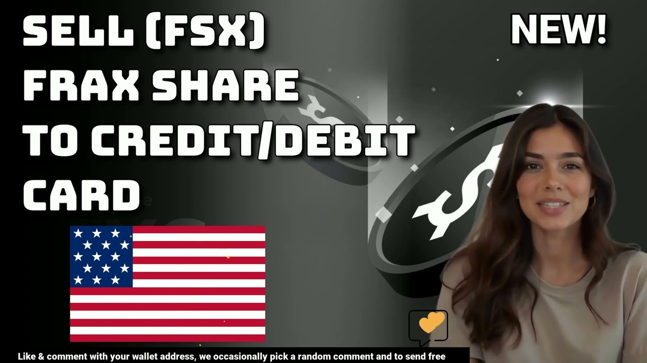 Sell Frax Share (FXS) For Credit / Debit Card Deposit in United States | Get Money In 2 Minutes