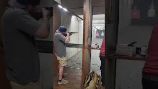 Shooting original WWII Arisoka bolt action rifle. 7.7x58mm round. Capacity of 5+1