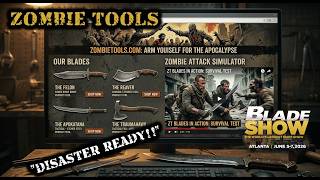 ZOMBIE TOOLS!!! NO SUBSTITUTE @zombietools BLADE SHOW EAST 2026