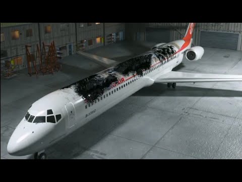 Uni Air flight 873 - Aftermath Animation