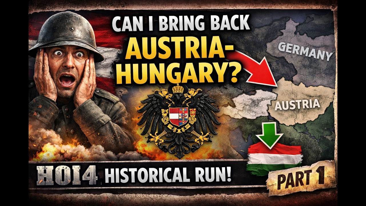 Can I Bring Back Austria-Hungary? 🇦🇹 | HOI4 Historical Run – Part 1 ...