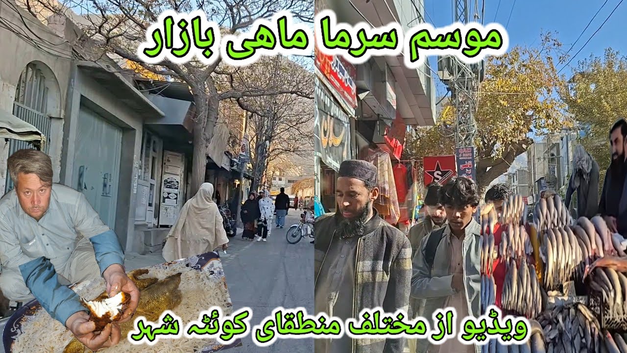 Winter’s First Fish Bazar in Quetta! 🐟❄️ | Hazaragi Vlog | LSK