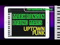 Capture de la vidéo Garageband Midi Tutorial Mark Ronson, Bruno Mars - Uptown Funk | Song Remake Cover Remix | Ipad Ios