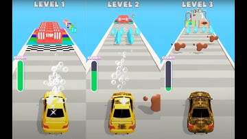 Clean Car 3D (1-5 level)  Walkthrough Gameplay Update Mobile Game