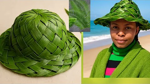 How to make a Coconut Leaf Hat | Easy DIY Tutorial 