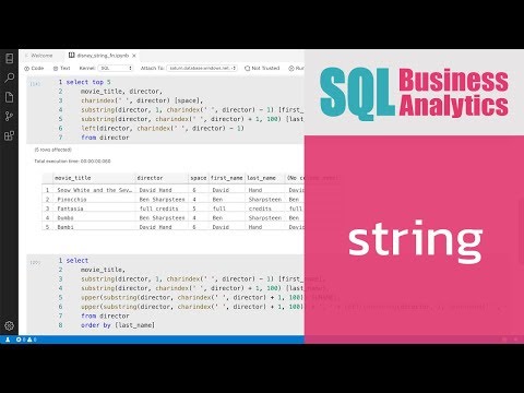วีดีโอ: Charindex ทำงานอย่างไรใน SQL