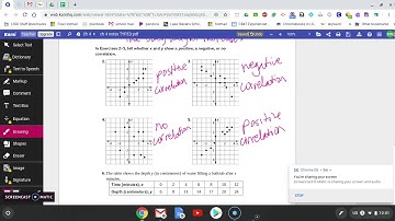 4.4 video scatterplots and lines of best fit