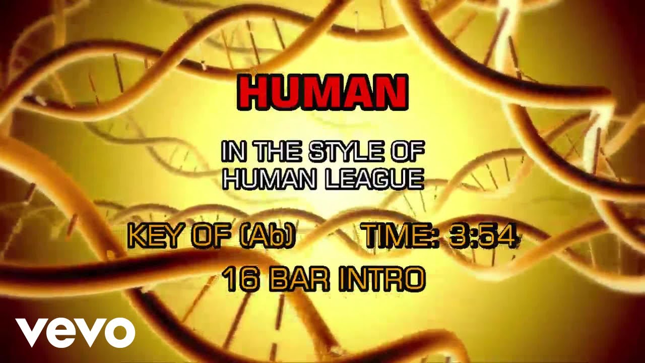 The Human League - Human (Karaoke)