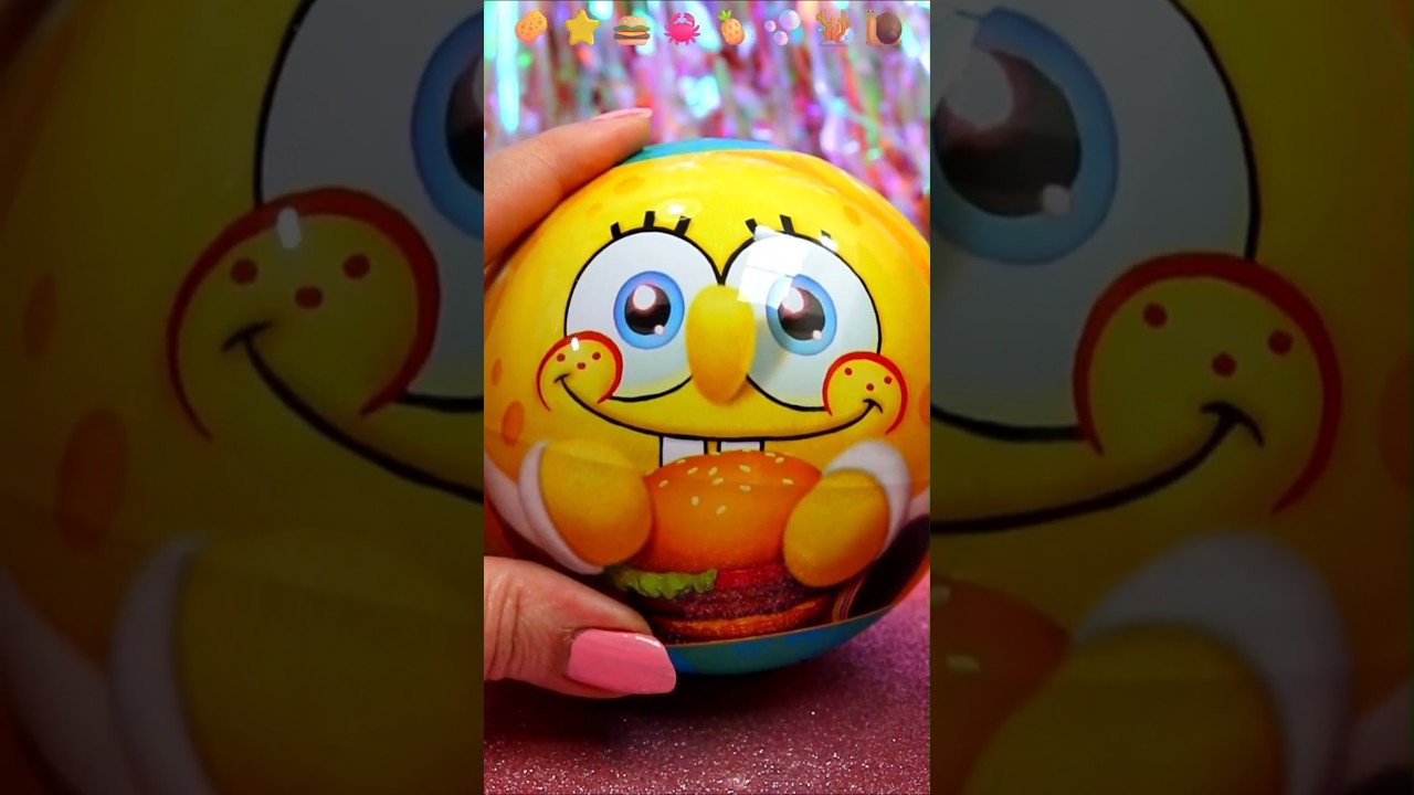 ASMR UNBOXING Spongebob Snackles Review ❤️