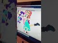 【MLP】flutter shy【pony toys】#shorts #brony #drawing