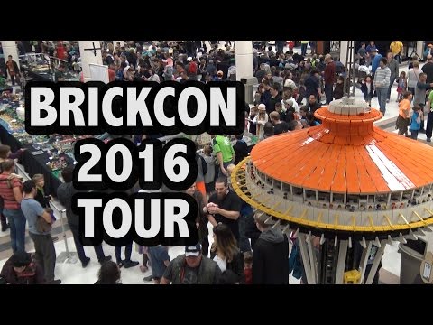 BrickCon 2016 LEGO Convention Complete Guided Tour