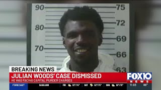 Capital murder case against Julian Woods dismissed