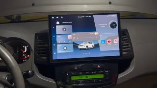 Central Multimídia Toyota SW4 Caska Navpro 13` com Android, Carplay, Waze, Wfi, Spotify