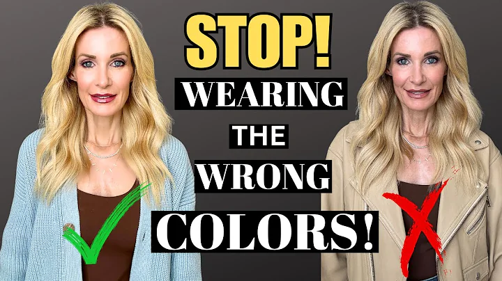 STOP Wearing the WRONG Colors! | 5 Tips to Discover What Colors You Should Wear | Fashion Over 40