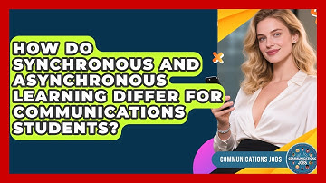 How Do Synchronous And Asynchronous Learning Differ For Communications Students?