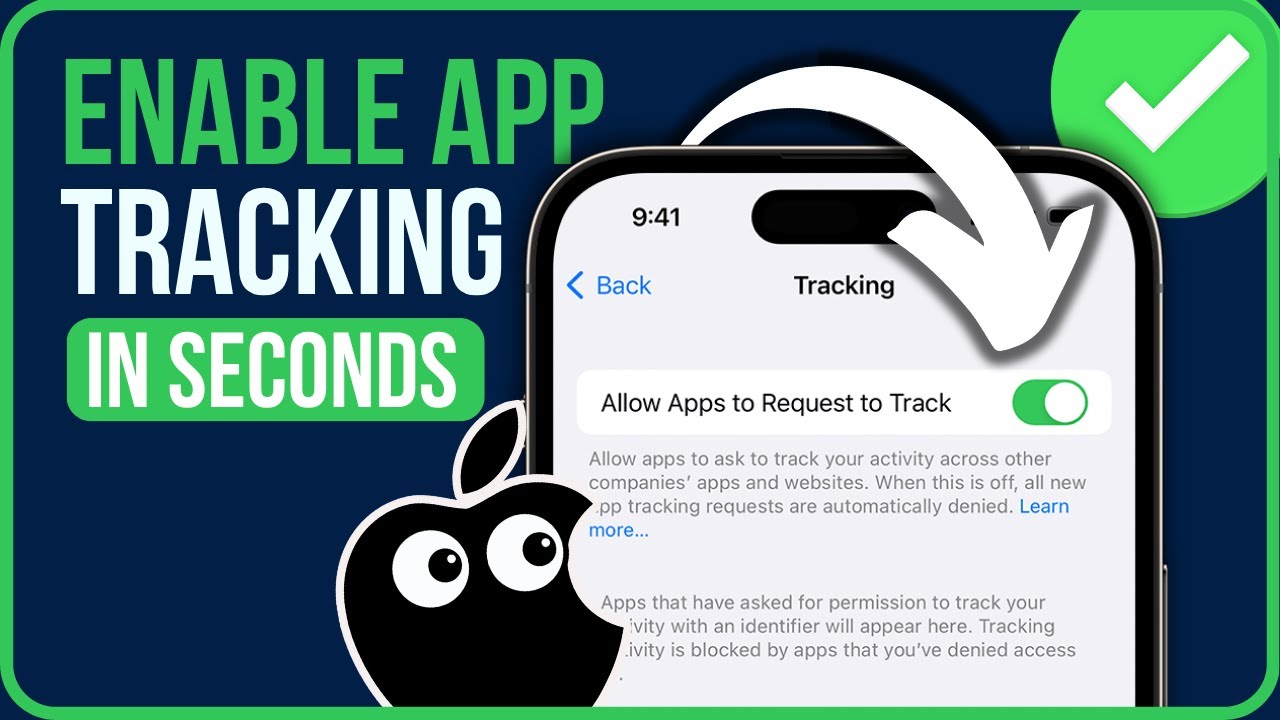 How To Enable App Tracking On iPhone | ALLOW TRACKING ON IPHONE - YouTube