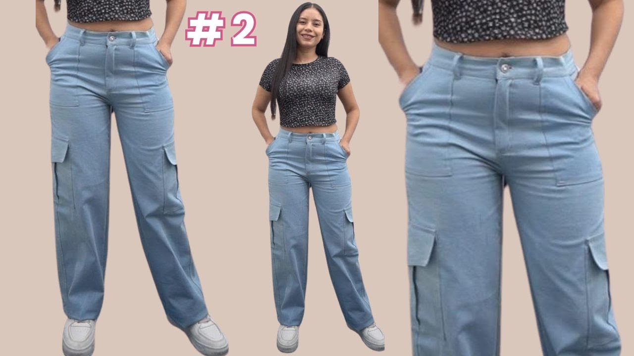 𝐃𝐈𝐒𝐄Ñ𝐎 # 𝟭𝟮 👖  CÓMO COSER  𝗣𝗔𝗡𝗧𝗔𝗟Ó𝗡 𝗖𝗔𝗥𝗚𝗢 🧵 | ACADEMIA ALAMODA 𝗣𝗔𝗥𝗧𝗘 𝟮