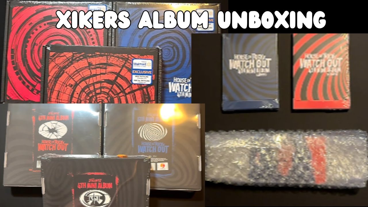 XIKERS WATCH OUT ALBUM UNBOXING | SIGNED VERSIONS, WALMART EXCLUSIVES & PLVE SET