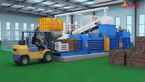 Big garbage shredder production line
