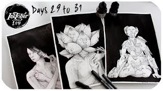 Inktober 2017 Days 29 to 31 // What this project meant to me ramble...[SUBTITLES/CC]