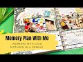 Memory Plan With Less Pictures || Plan With Me || BIG Happy Planner