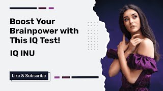 Famous Crack the Code: IQ Challenges to Ignite Your Intellect! 🤔🔍 #IQINU #iqtest  #BrainTraining Net Worth