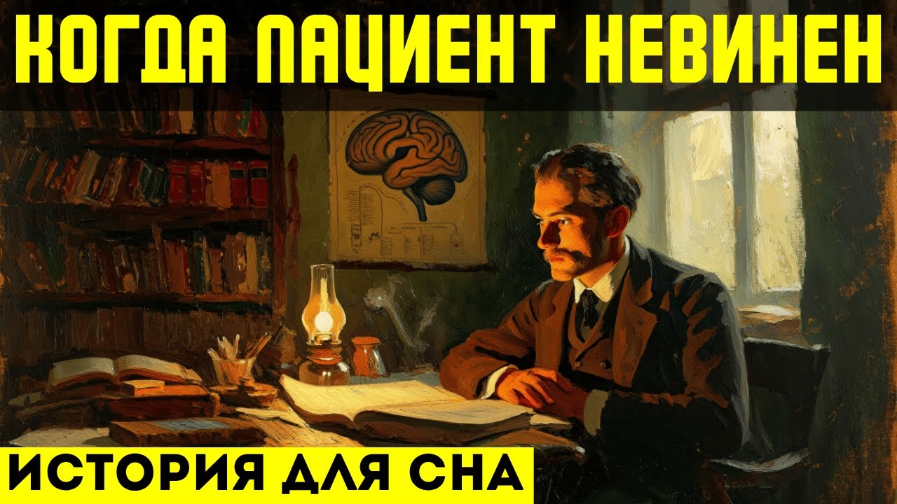 Тени разума🌙история для сна💤 : Невинный человек в ловушке психиатрии. Детектив.