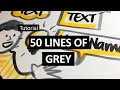 Graphic recording tutorial 19  50 lines of grey