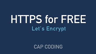 get trusted ssl certificate (https) for free with let's encrypt and certbot
