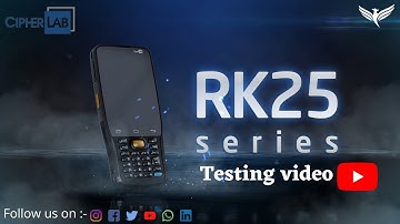 Cipher lab RK25 testing video  | Best Prices for Mobile Terminal | @prezotech